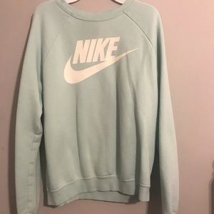 Mint Green Nike Sweatshirt